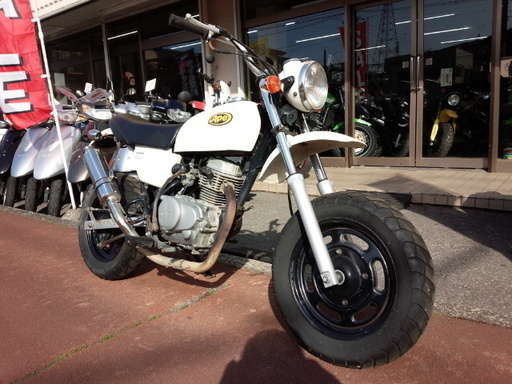 NO.1977 エイプ50 (APE) クラッチ付き5速ミッション車 ステンレスマフラー ☆彡