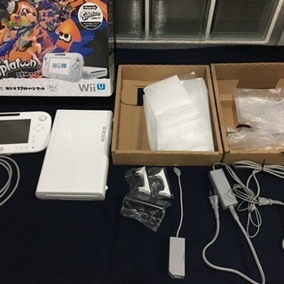 値下げ 美品)WiiU スプラトゥーンセットです