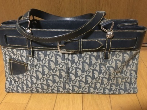 Diorディオール ロゴ デニム風バッグ