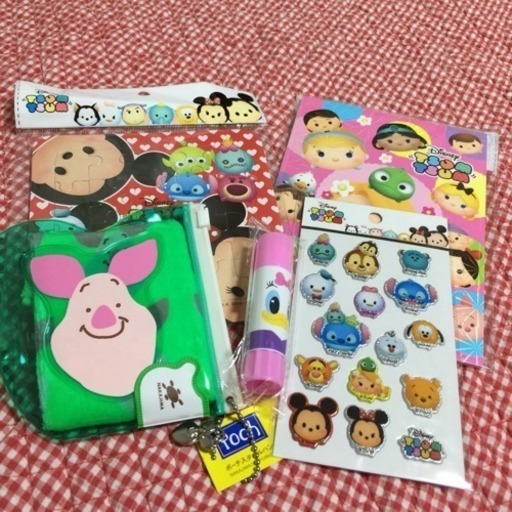 ツムツム文房具セット 女の子用 お値引中 ちょこぷりん 東福山のキッズ用品 幼児教育 の中古あげます 譲ります ジモティーで不用品の処分