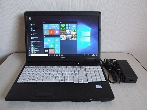 高速SSD120GB搭載　Fujitsu LIFEBOOK A552/E ノートパソコン