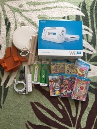 【通販激安】 Wii Uプレミアムとソフトのセット(お取引中) テレビゲーム