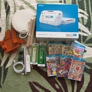 Wii Uプレミアムとソフトのセット(お取引中)