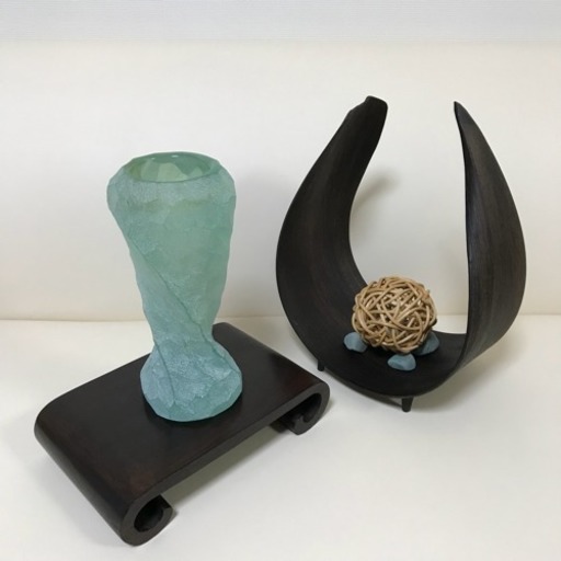 オブジェ（バリ雑貨）２点セット | pcspeed.com.pe