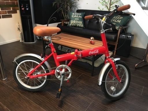 コカコーラ 折りたたみ自転車 614]Coca-Colaバイク コカコーラ