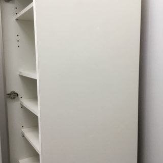 美品!カップボード 食器棚 ガラス扉 スライド式 収納棚 食器収納 キッチンボード - 家具