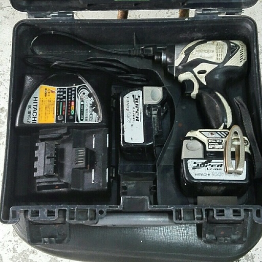 値下げ　インパクトドライバー　日立　14.4V