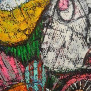 絵画 油絵 大型