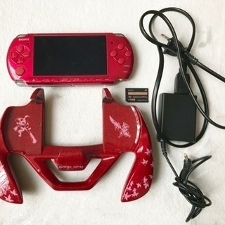 PSP3000番、モンハンハンドグリップ付★