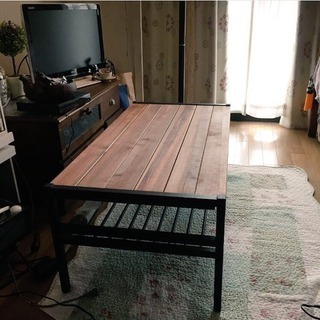 お洒落 男前 カフェ風 ローテーブル