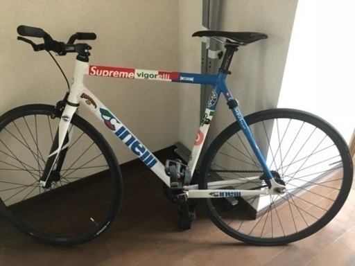 再開！cinelliピストバイク美品総額20万以上。ドロップハンドルもあり、