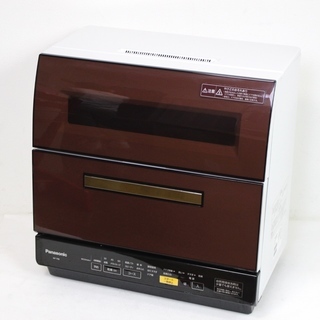385) 【美品】 Panasonic 食器洗い乾燥機 8人用 2016年製 NP-TR8 