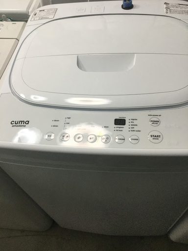 【送料無料・設置無料サービス有り】洗濯機 cuma amadana CM-WM55 中古