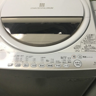 送料無料・設置無料サービス有り】洗濯機 TOSHIBA AW-6G2 中古