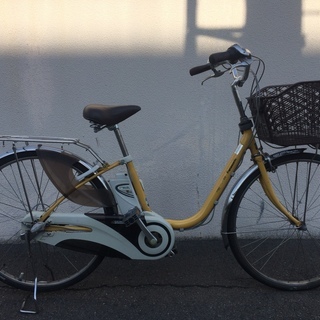 地域限定送料無料 ビビ 新基準 5AH オレンジ 神戸市 電動自転車