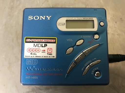MD　プレーヤー・録音機能付き