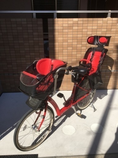 (値下げしました) 3人乗り 自転車 アンジェリーノ 譲ります。