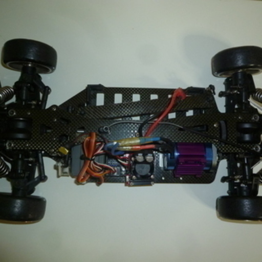 終了、福岡、タミヤ、エボ プロポ（フタバ2，4G）新品付き