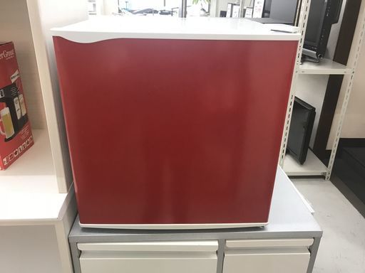 美品！MORITA 森田 46L ノンフロン 1ドア冷蔵庫 MR-P50 13年製 赤 レッド