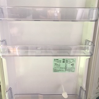 三菱 MR-C34YL-W 冷凍冷蔵庫 左開き 3ドア 335L　パールホワイト　2015年 川口市