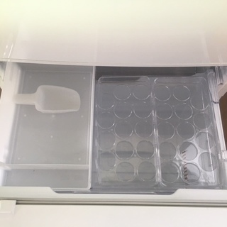 三菱 MR-C34YL-W 冷凍冷蔵庫 左開き 3ドア 335L　パールホワイト　2015年 川口市