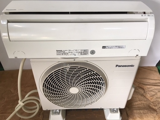 Panasonic パナソニック ルームエアコン 6畳用 CS-226CFR-W CU-F226C USED品　川口市