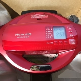 SHARP シャープ 電気無水鍋 ヘルシオ ホットクック KN-HT99A-R HEALSIO 水なし自動調理　2017年　川口市