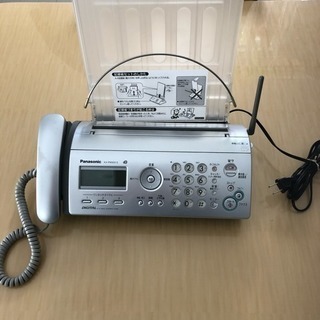 家庭用 電話機 普通紙FAX付き KX-PW503- S