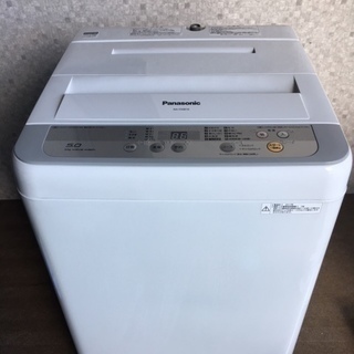Panasonic パナソニック 全自動 洗濯機 5kg NA-F50B10 2017年製 美品 