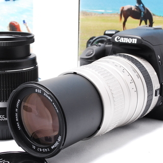 ✨近距離～長距離✨Canon EOS kiss x3　ダブルレンズキット✨