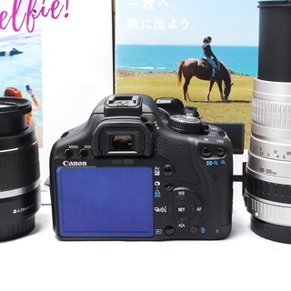 ✨近距離～長距離✨Canon EOS kiss x3　ダブルレンズキット✨