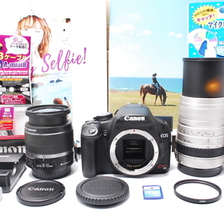 ✨近距離～長距離✨Canon EOS kiss x3　ダブルレンズキット✨