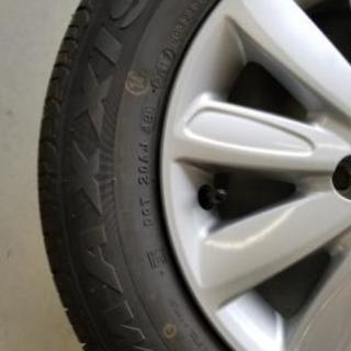 マーチ新車外し アルミ付タイヤ 165/70R14
