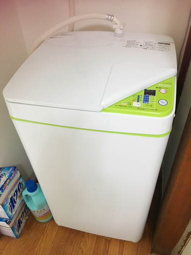 【美品】3.3kg全自動洗濯機　受け渡しは４月末　 取りに来れる方優先とさせていただきます。
