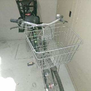 《売約済》【宮の沢・発寒】ほぼ新品 チャイルドシート付自転車 お買い得！ 17000円