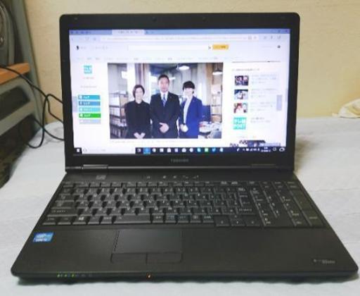美品！東芝Satellite B552H/Win10/i5/オフィス/アドビ他①