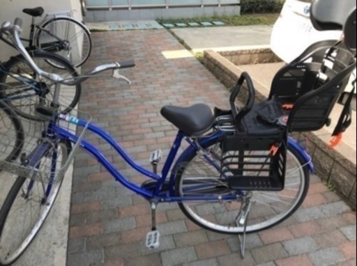 子ども乗せ自転車 チャイルドシート付き ママチャリ
