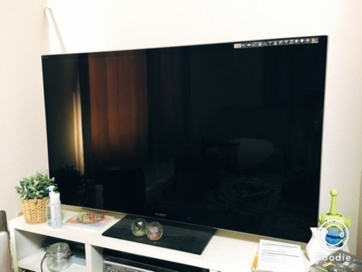 至急！SONY製の55型テレビ！KDL-55HX850！テレビ台付き！
