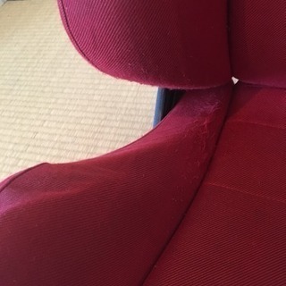 レカロシート 赤 1脚両ダイヤル 汚れヘタリあり