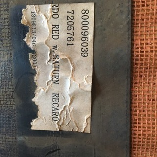 レカロシート 赤 1脚両ダイヤル 汚れヘタリあり