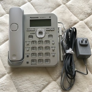 パナソニック  コードレス電話機  VE-GD51D
