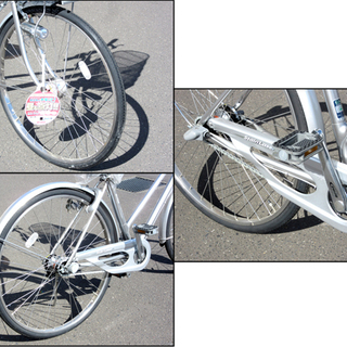 B698 普通自転車☆Miyata☆内装3段変速☆26インチ 26インチ、黒、