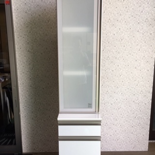 綾野製作所 Annex アネックス 食器棚 隙間キッチン家具 幅400mm奥490mm高2080mm USED品 川口市の画像