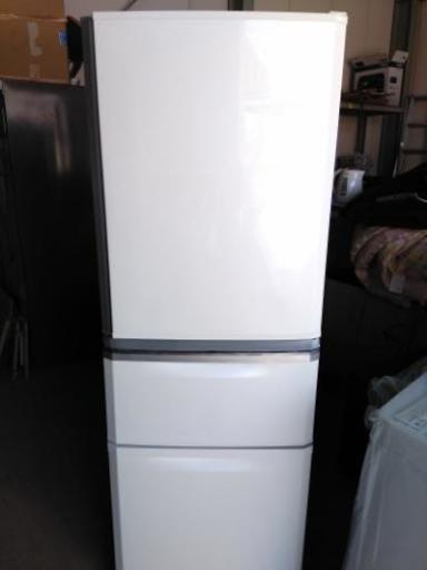 三菱冷凍冷蔵庫　335L　3ドア