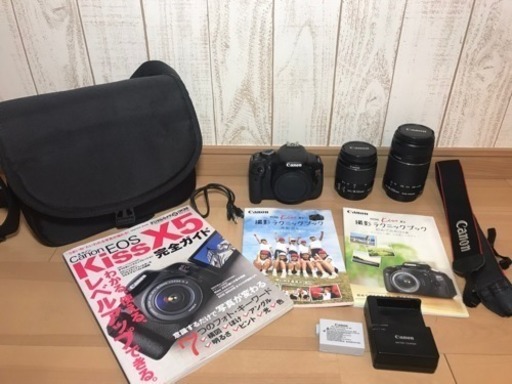 美品 Canon EOS Kiss X5 ダブルズームキット | noonanwaste.com