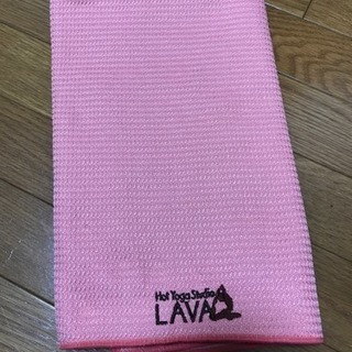 【ピンク】LAVA オフィシャルグッズ ヨガラグマット