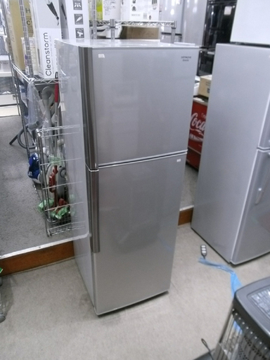 札幌 225L 2014年製 2ドア冷蔵庫 日立 R-23DA グレー/シルバー 札幌 225L 2014年製 2ドア冷蔵庫 日立 R-23DA グレー/シルバー