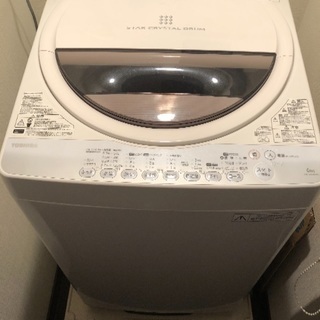 【値下げ】TOSHIBA 洗濯機 2014年製 AW-60GM