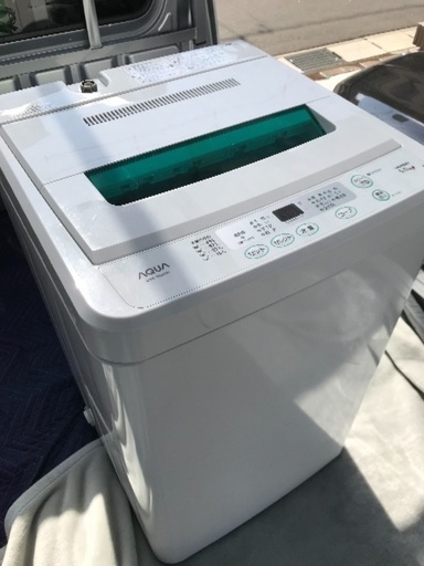 山川様御予約中2014年製アクア全自動洗濯機5キロ美品！千葉県内配送無料！設置無料！