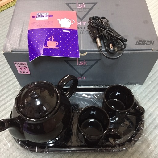LARIK 陶製電気ポットセット